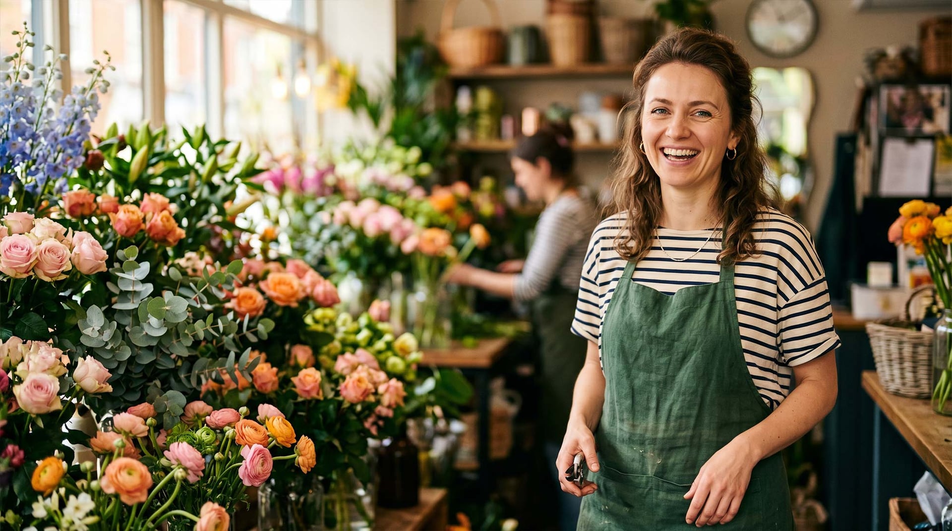 Création de site internet pour fleuriste